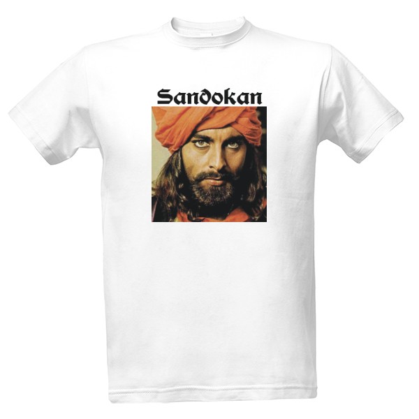 Tričko s potiskem Sandokan fotka
